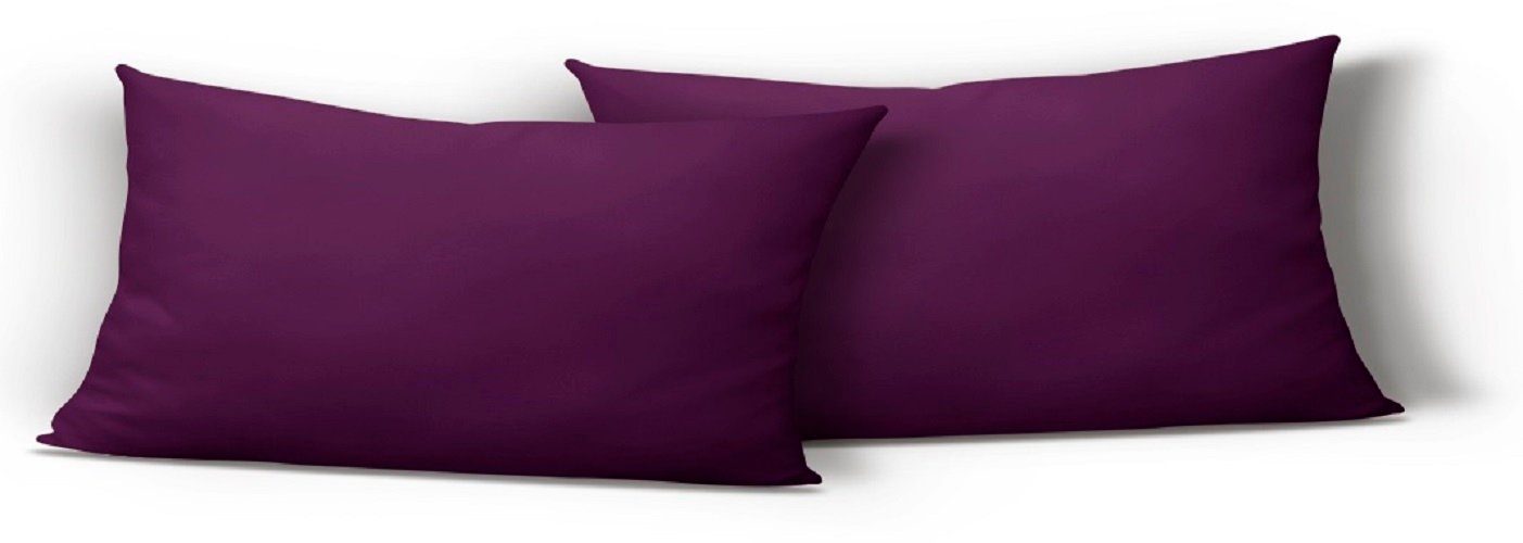 One Home Kissenbezüge Uni Mikrofaser, (2 günstig online kaufen