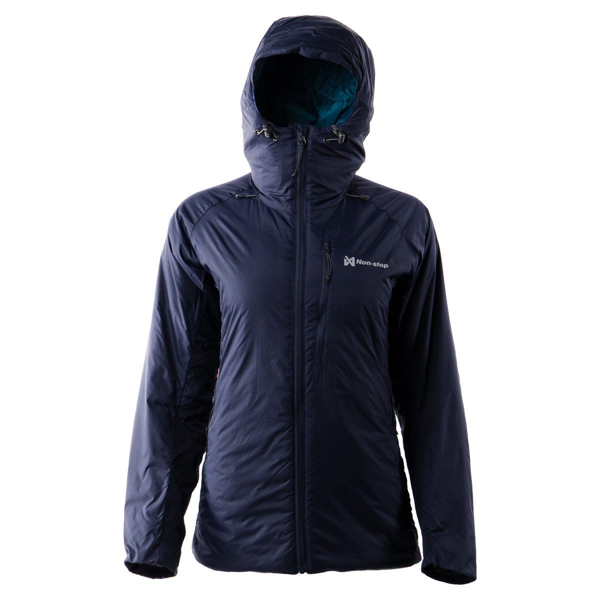 Non-stop dogwear Outdoorjacke Damen Ganzjahresjacke Trail Isolator Jacket 2.0 blau/türkis