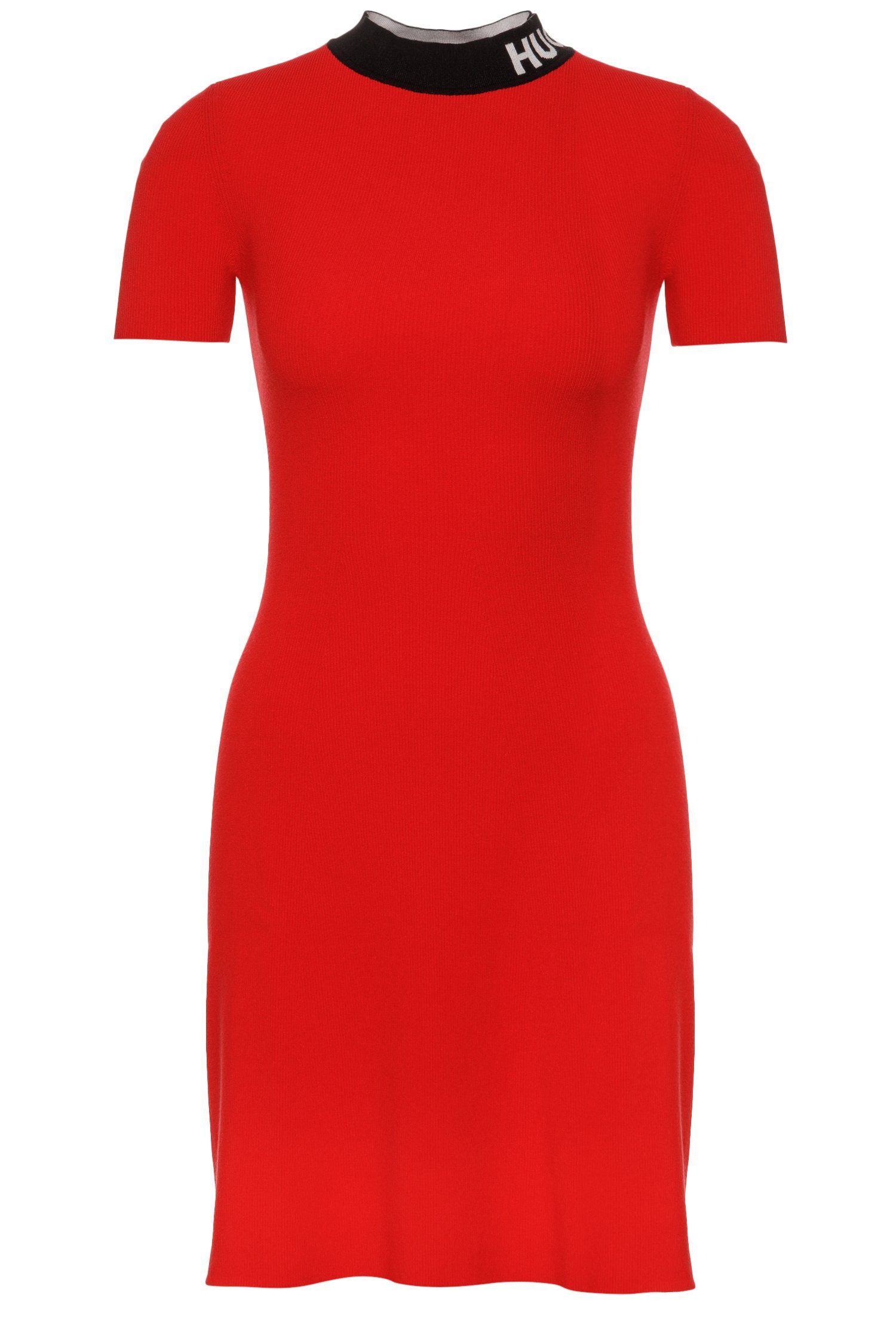 Rote Hugo Boss Kleider für Damen online kaufen | OTTO | Strickkleider