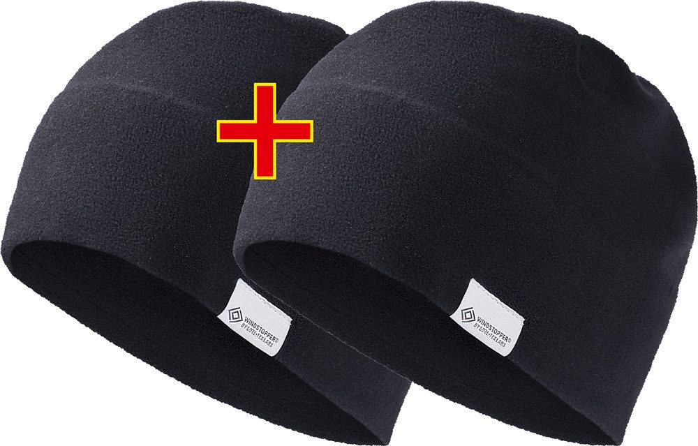 STÖHR Ohrenmütze (Set) Eingearbeitetes, winddichtes Stirnband