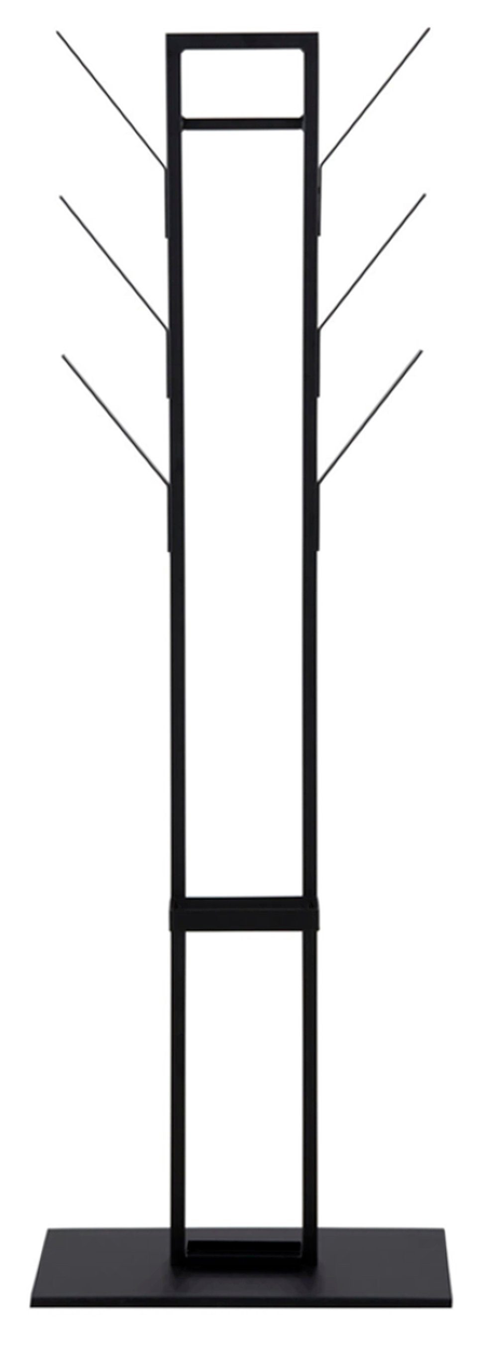 Garderobenständer Metal in ebuy24 Vimp schwarz Garderobenhalter lackierten