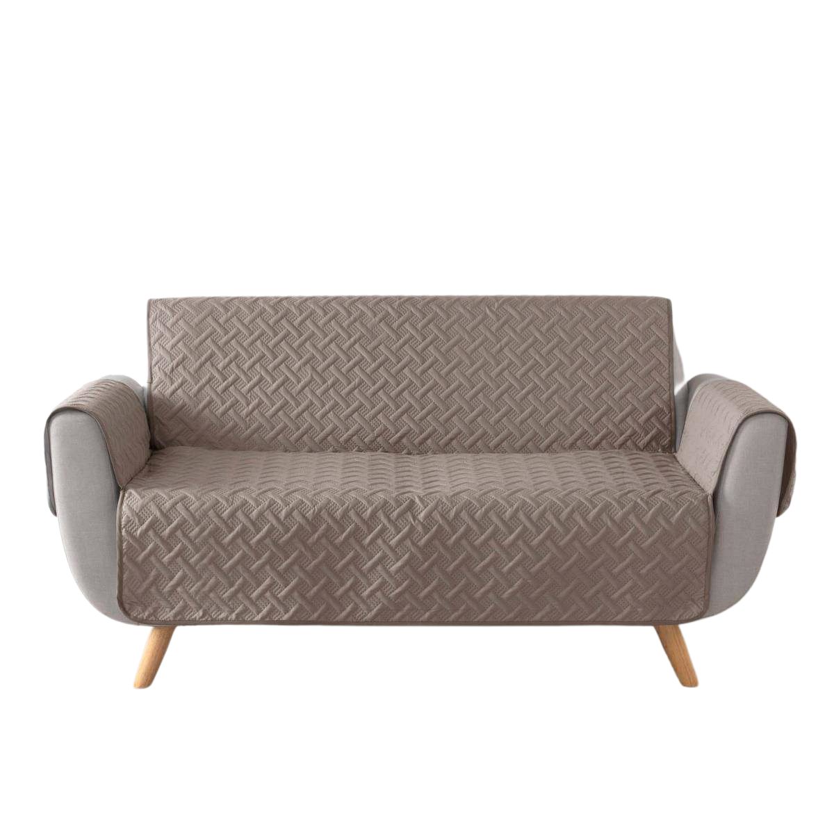 Douceur d'intérieur Sofaschoner Sofaschoner WELL, gesteppt, Mikrofaser, 279 x 179 cm
