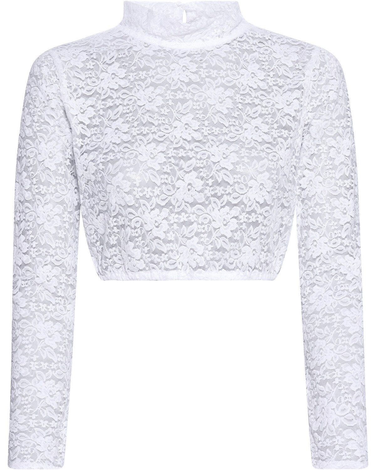Almsach Dirndlbluse Langarm-Dirndlbluse