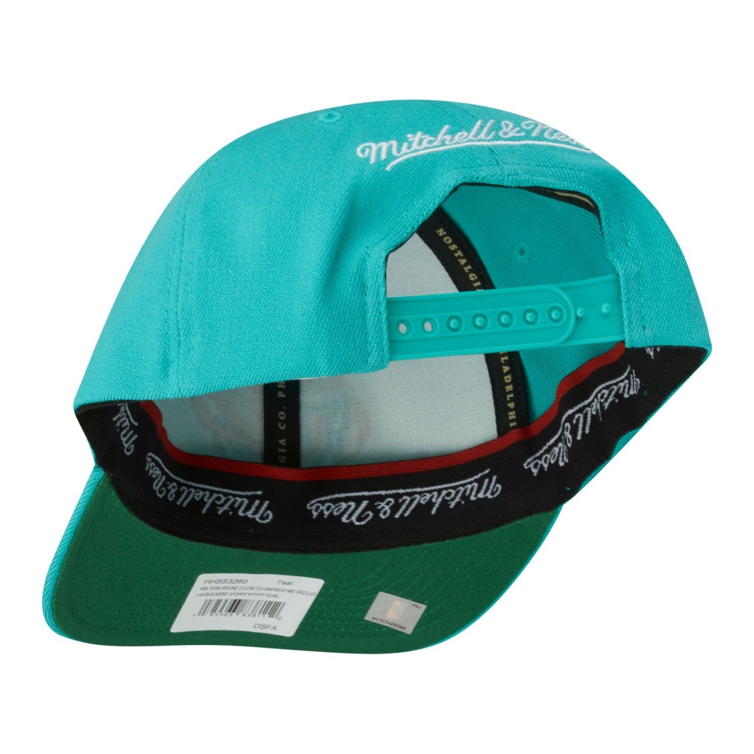 Grizzlies Ness Vancouver & Mitchell Cap HWC Stretch Snapback