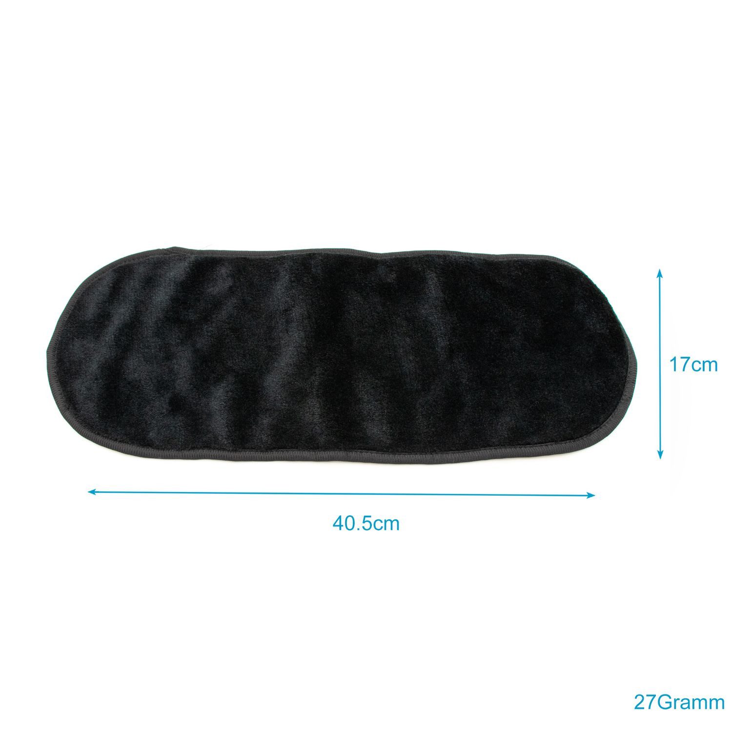Intirilife Gesichtsreinigungstücher, 3-tlg., Abschminktücher Set Mikrofaser Abschminkpads für Gesicht 40.5 x 17 cm