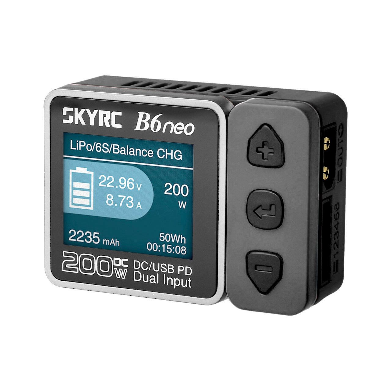 SkyRC Ladegerät B6neo Ladegerät grau LiPo 1-6s 10A 200W RC-Ladegerät