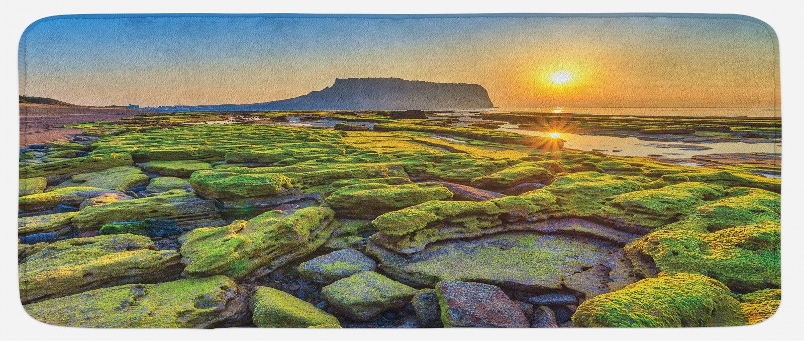 Küchenläufer »Plüsch Dekorative Küchenmatte mit rutschfester Rückseite