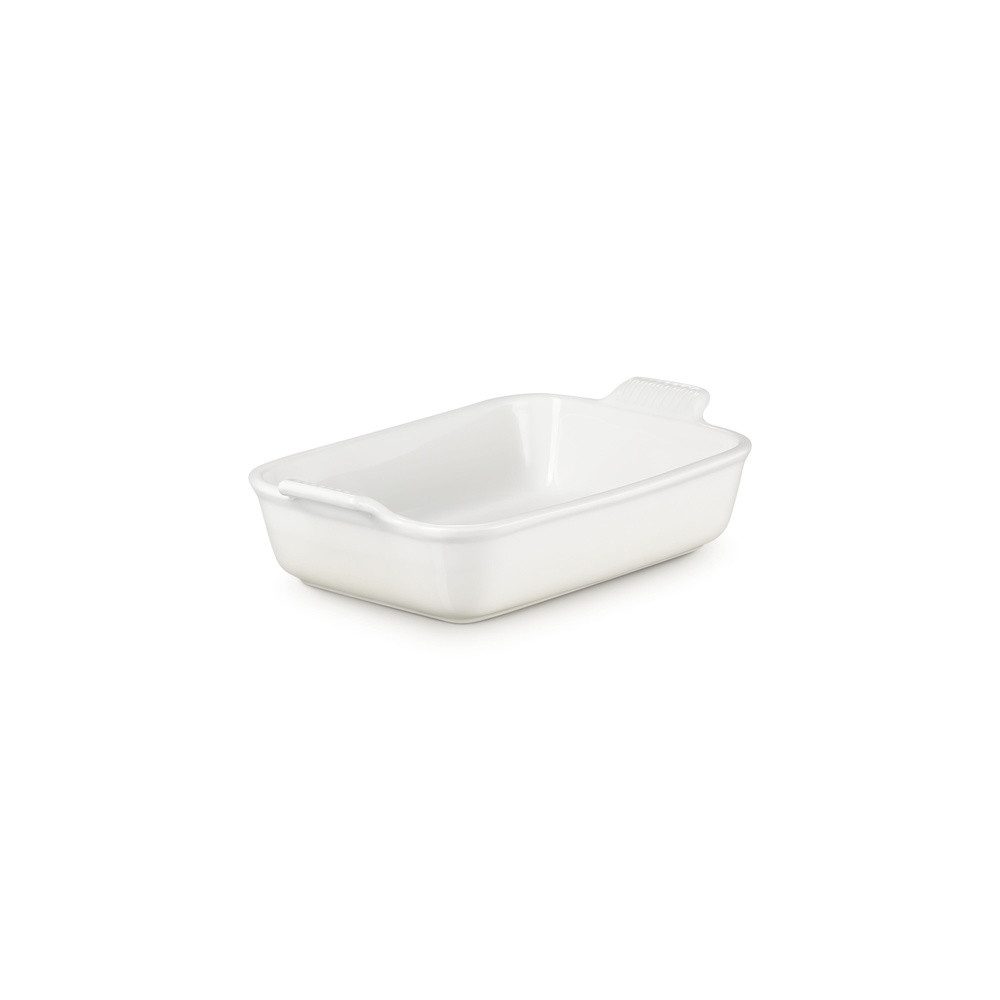 LE CREUSET Auflaufform LeCreuset Auflaufform rechteckig 26cm Tradition, Auswahl Meringe, Steinzeug