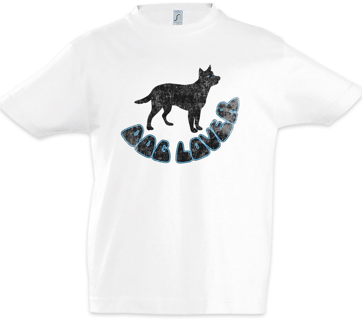 Print-Shirt Dog Lover Kinder T-Shirt Hunde Liebhaber Hund Liebe Dogs Love Pet
