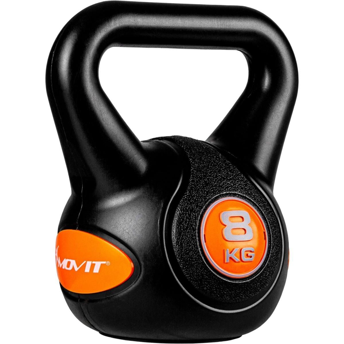 Kettlebell Kettlebell Kunststoff grau 3 - 20 kg
