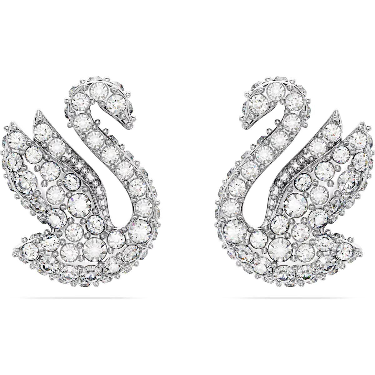 Swarovski Paar Ohrstecker Swarovski Iconic Schwan günstig online kaufen