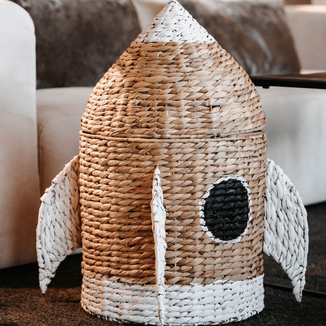 Kuzira Aufbewahrungskorb DER WELTRAUMFLITZER/ Wäschekorb/Spielzeugkorb/ Pap günstig online kaufen