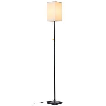 Daskoo LED Stehlampe Standleuchte Leselampe Wohnzimmer, inklusive Leuchtmittel, H166cm, LED wechselbar, Warmweiß, 3000K, LED Standleuchte