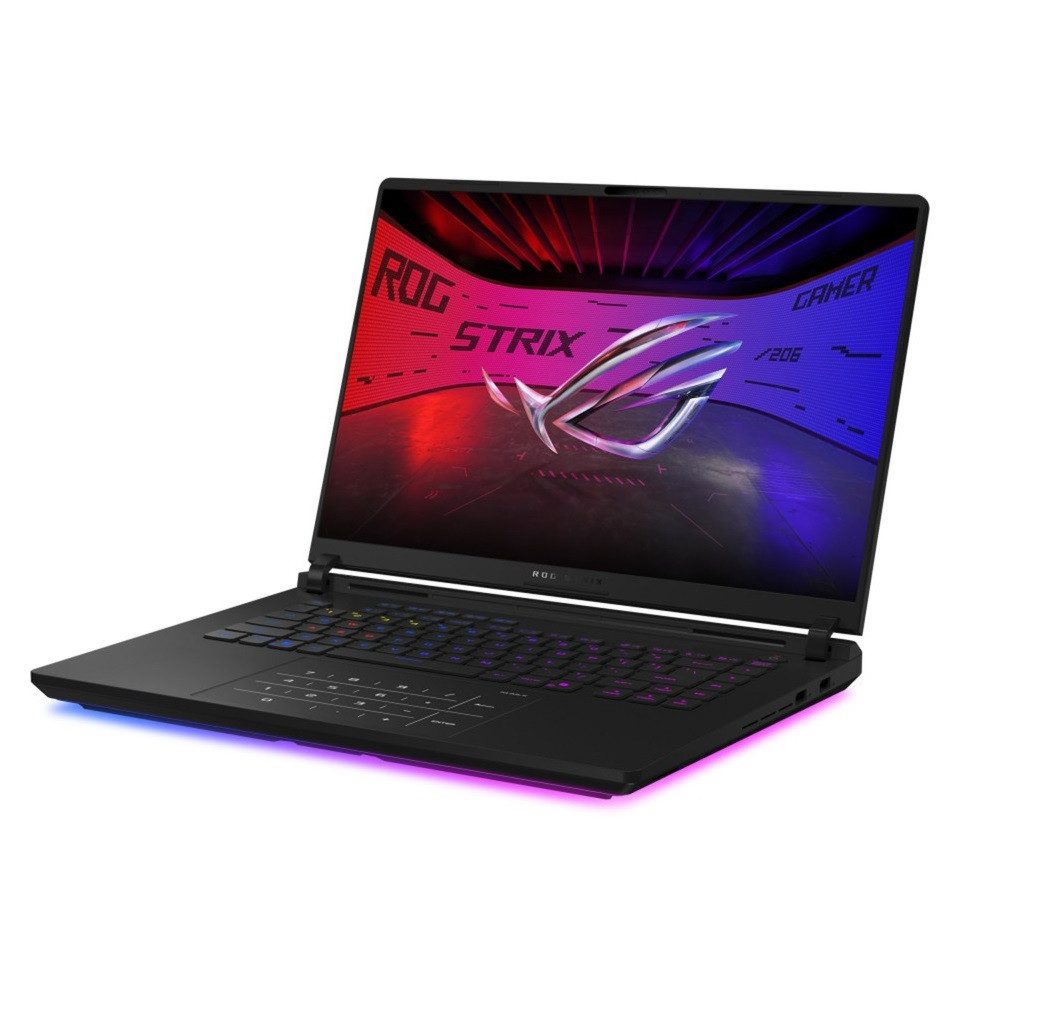 Asus ROG Strix Scar 16 G635LX Core Ultra 9 275HX mit 5,4 GHz 24-Core Gaming-Notebook (40,6 cm/16 Zoll, Intel Core Ultra 9 275HX, GeForce RTX 5090, 64 GB, 1000 GB SSD, 240 Hz Mini LED, 3x USB-A 3.2, HDMI, 2.5G LAN, Wi-Fi 7)