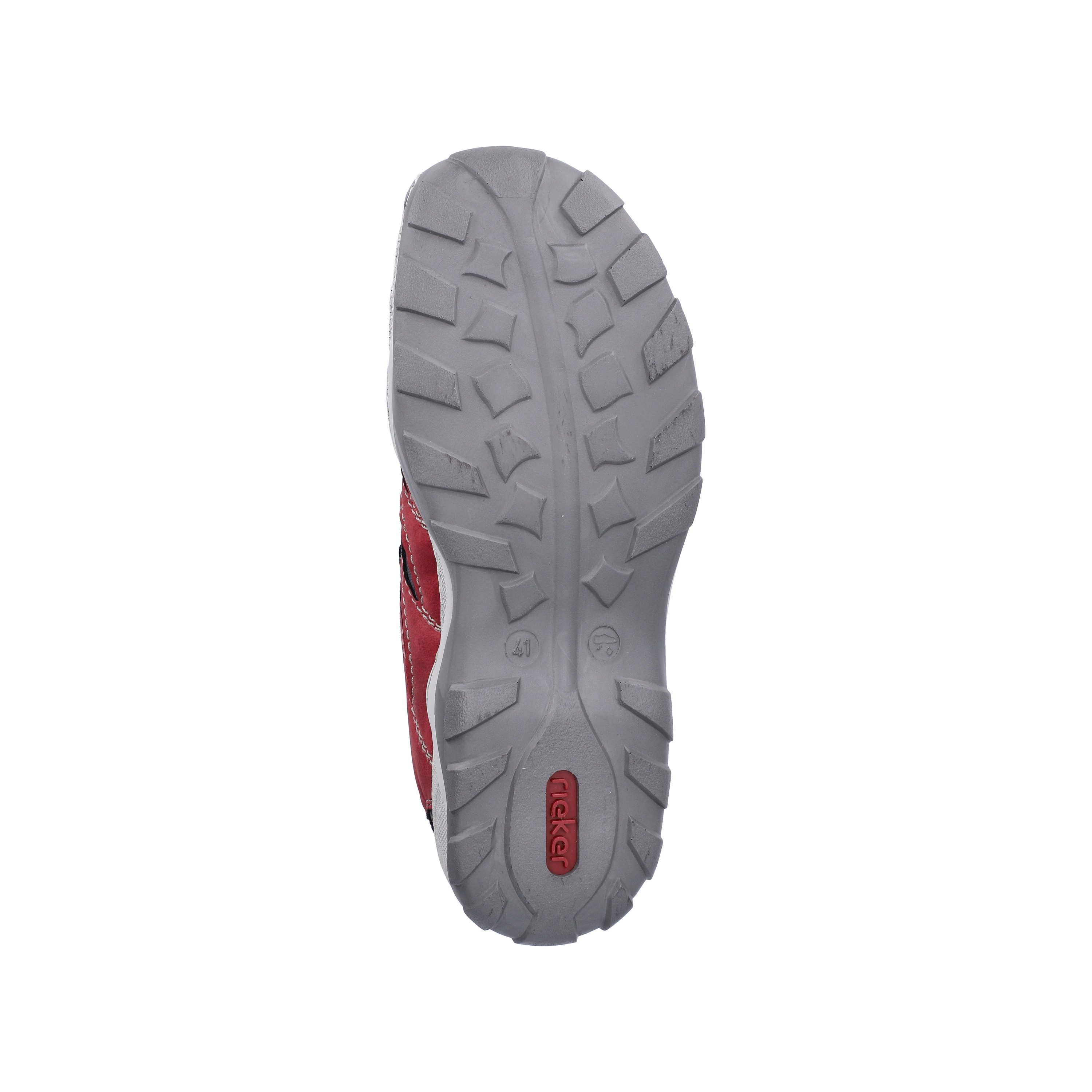 Rieker Slipper Trekking Schuh, Sandale, Sommerschuh mit praktischem Gummizug