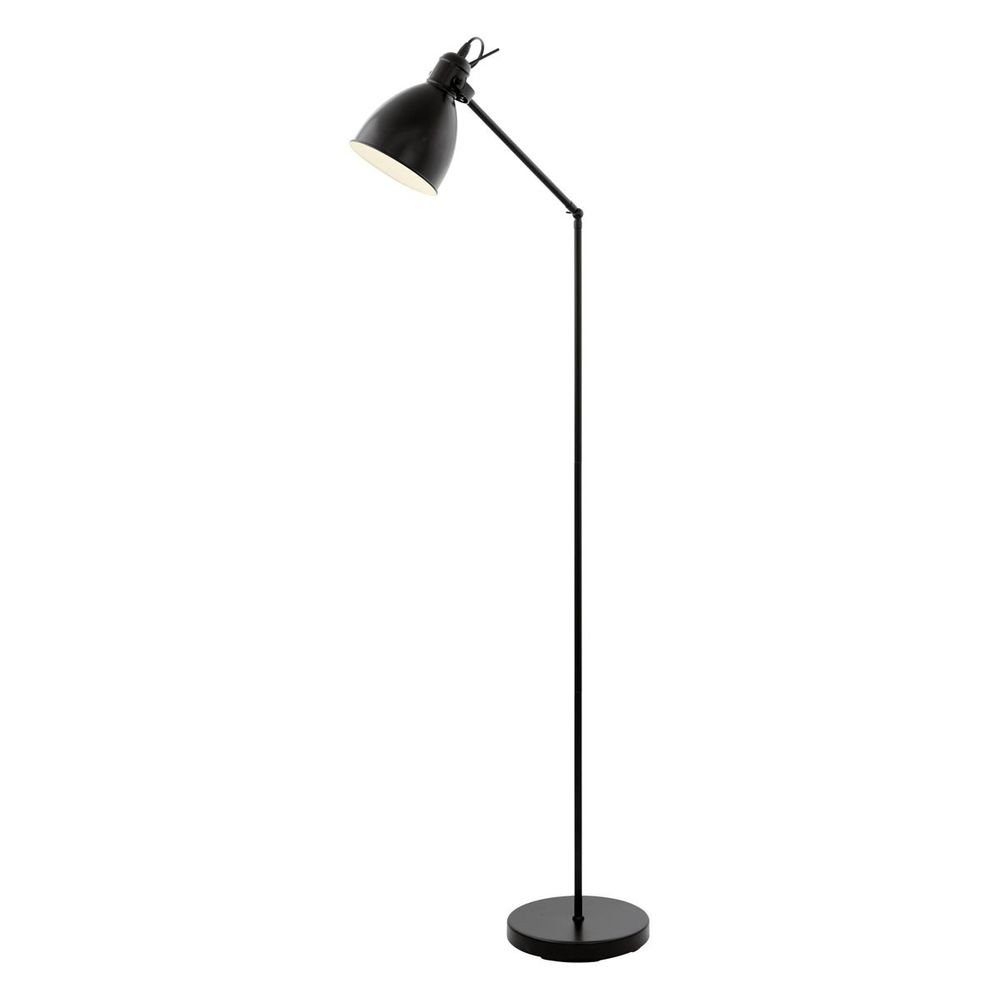 Stehleuchte Bonny Stehlampe Licht-Trend Vintage Weiß Schwarz, 137cm