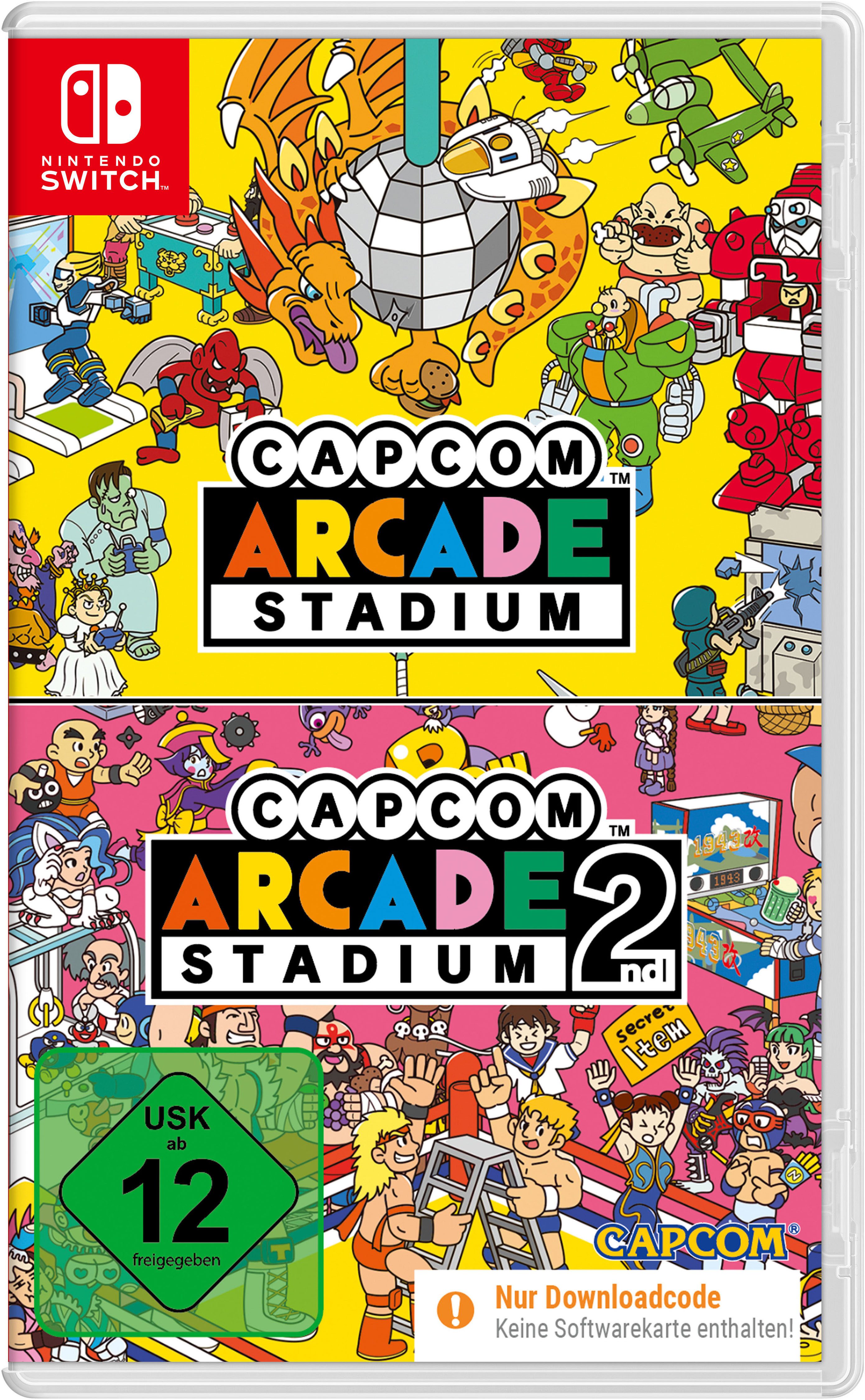 Capcom Arcade Stadium Bundle - Code in the Box - [Nintendo Switch] Nintendo Switch