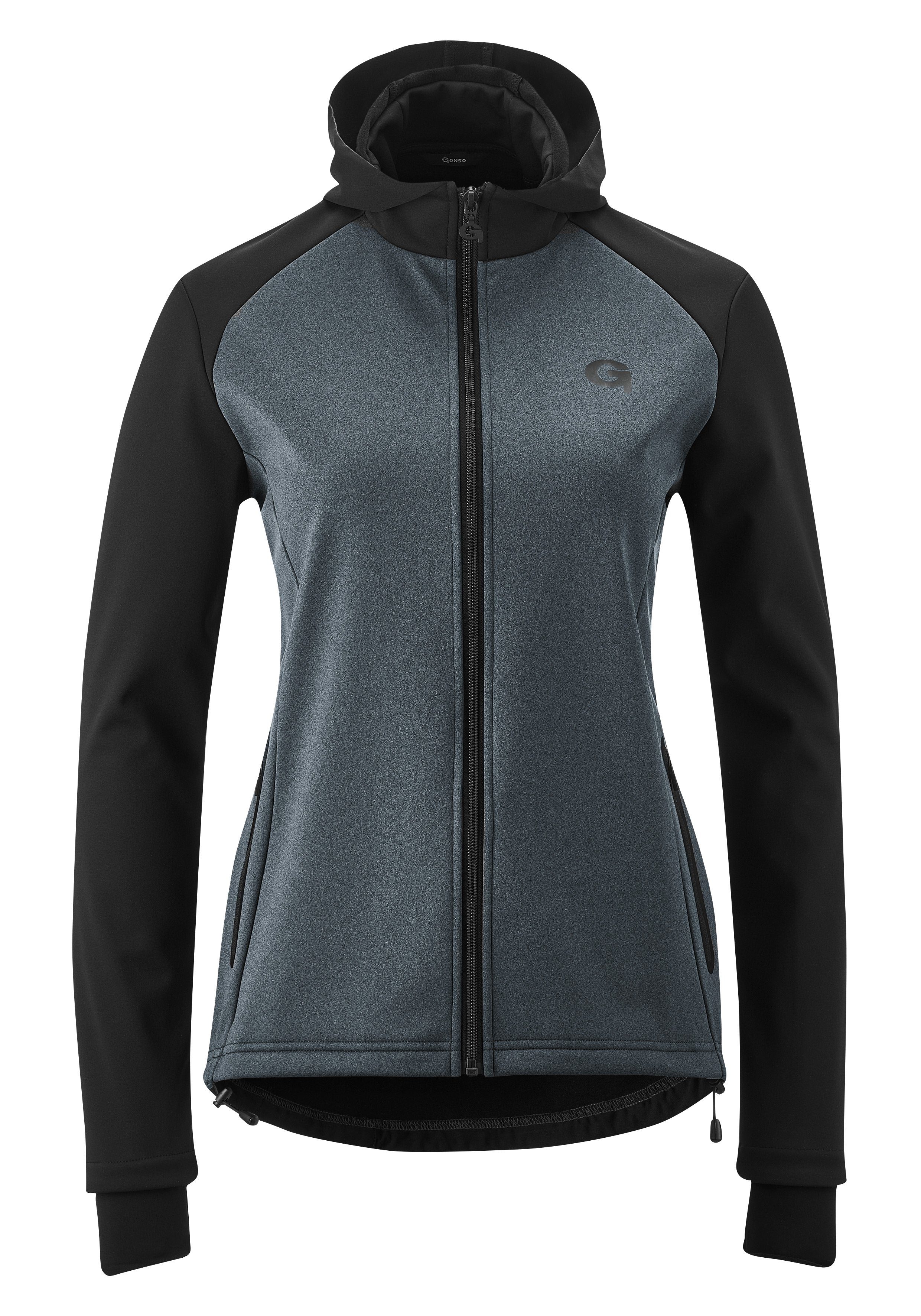 Gonso Radtrikot TARAVO Damen Softshell-Hoodie, Windjacke winddicht und atmu günstig online kaufen