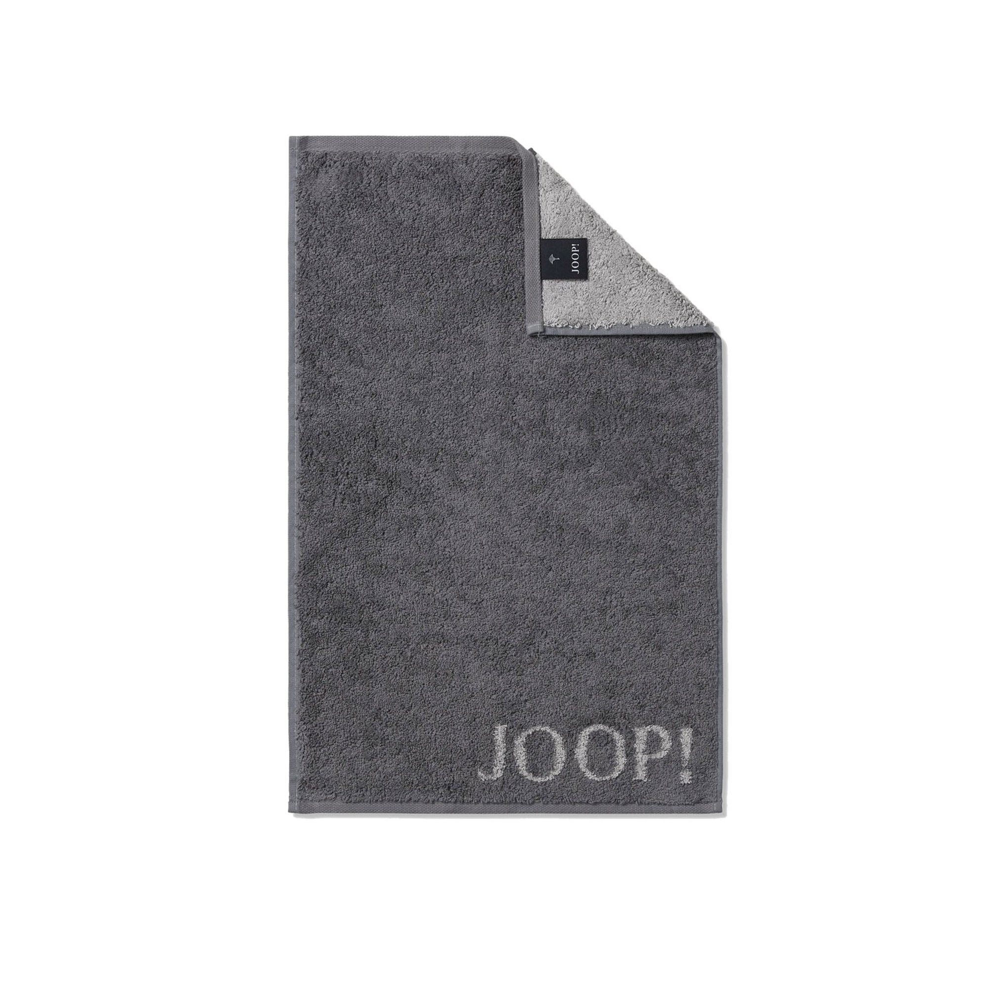 JOOP! Gästehandtücher Unisex Gästetuch 1er Pack Baumwolle, Frottier (Packung, 1-St)