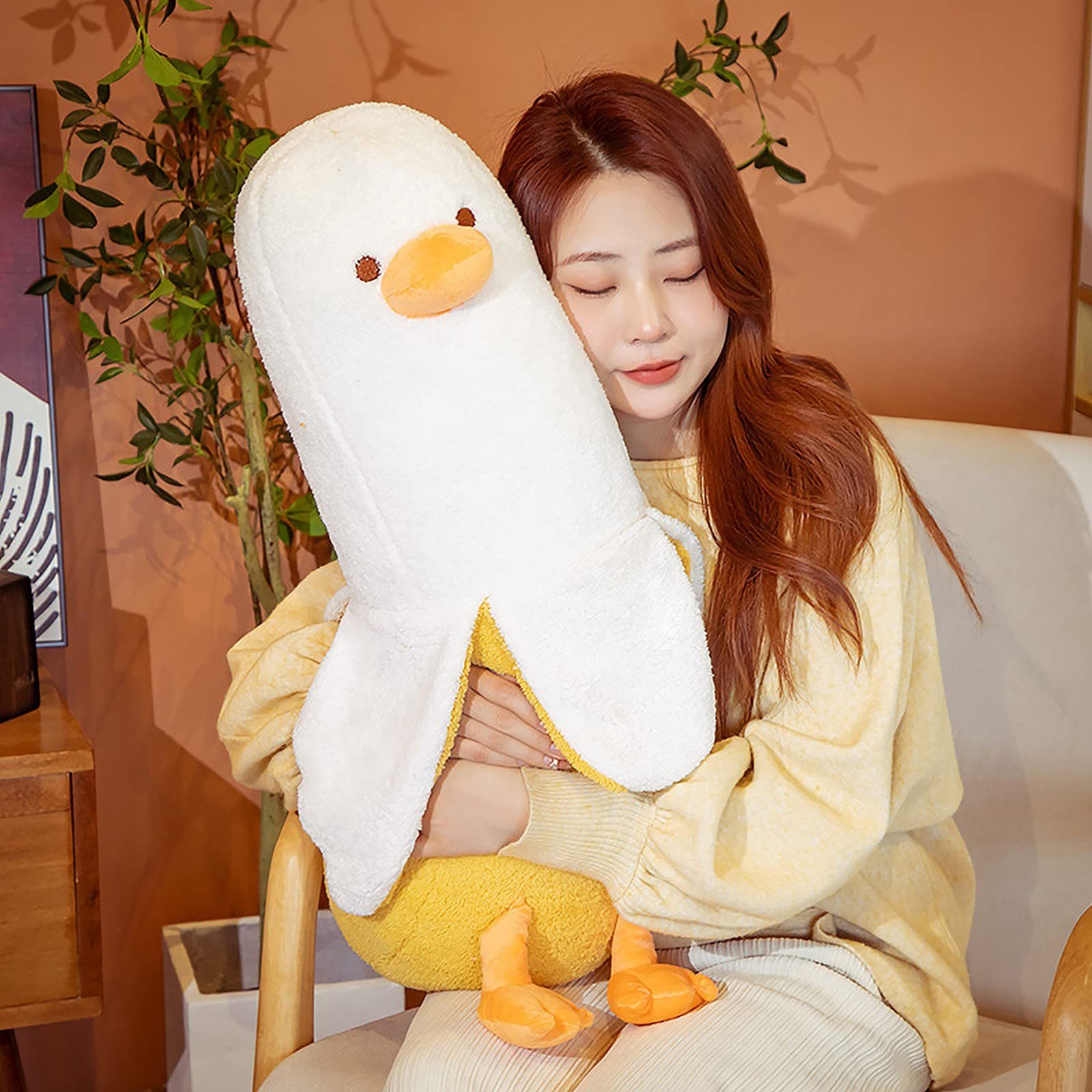 CLTYQ Kuscheltier Pfirsichkatze-Banane-Ente Plüschtier, süßes KuscheltierWe günstig online kaufen