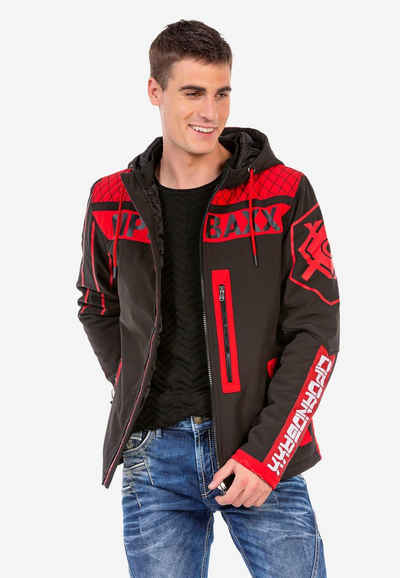 Cipo & Baxx Outdoorjacke in sportlichem Design