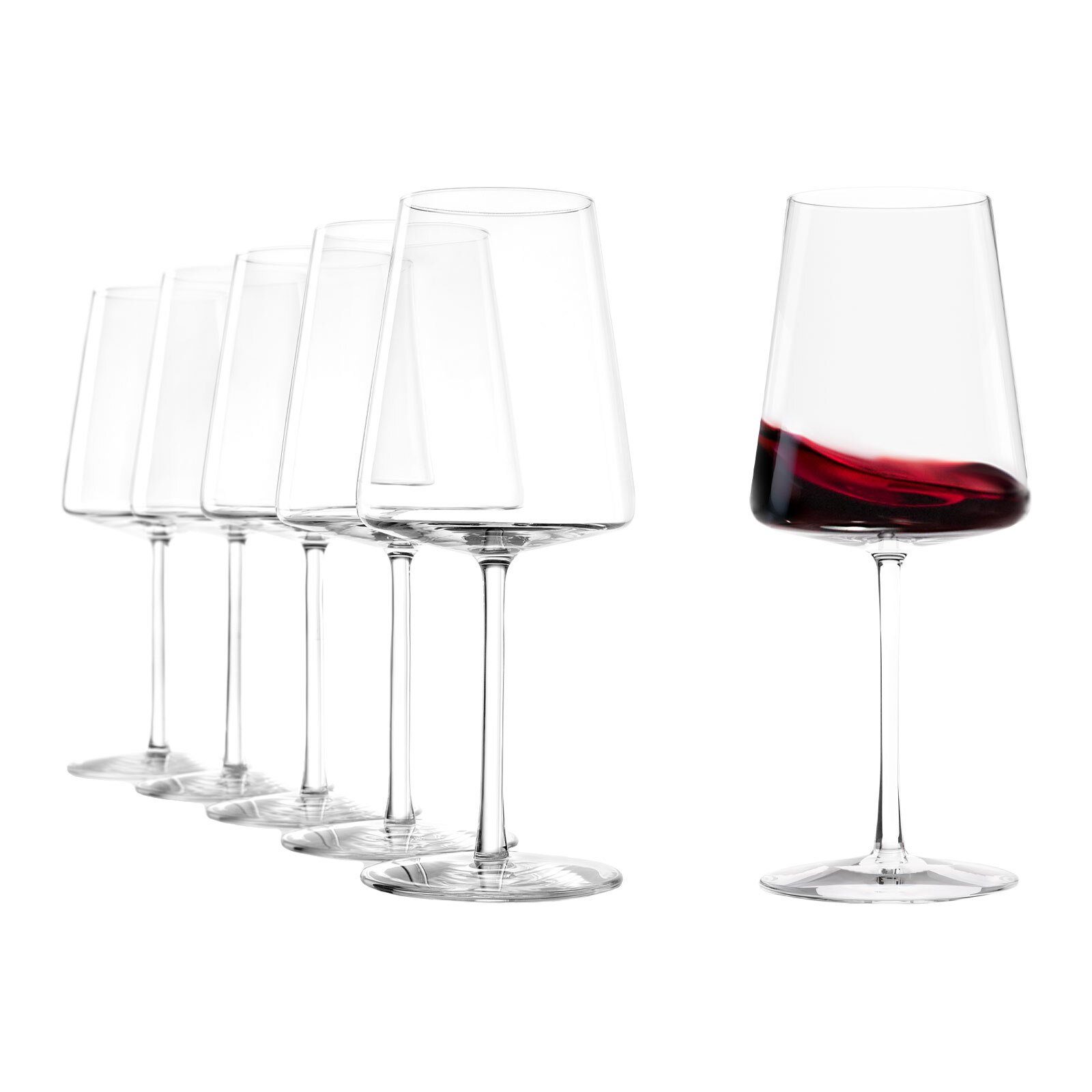 Stölzle Rotweinglas Power Bordeauxgläser 648 ml 6er Set, Glas