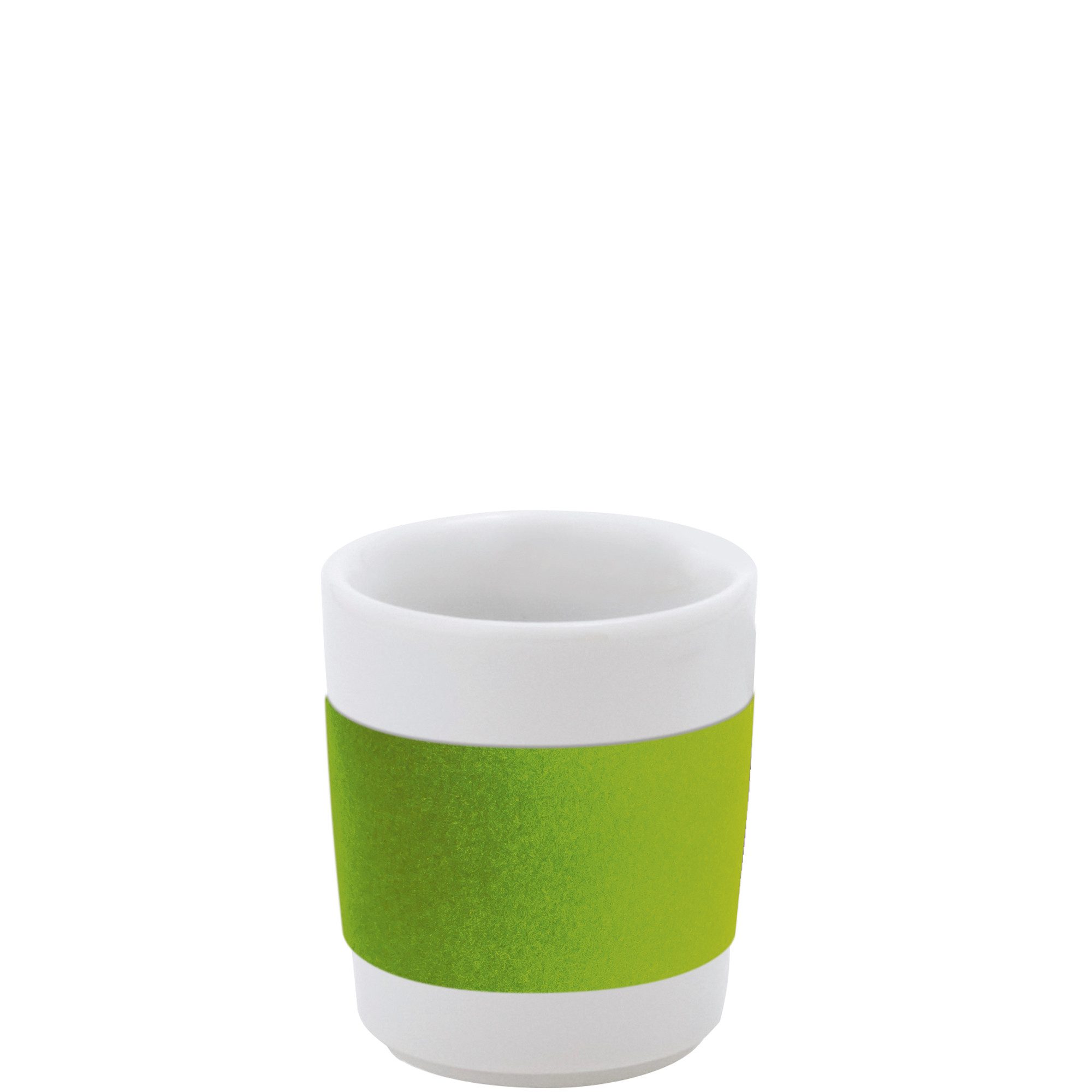 KAHLA Becher touch! henkelloser Becher mit Samt-Banderole, 1-tlg., Porzellan, Made in Germany