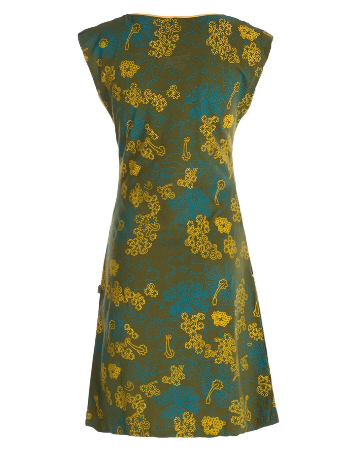 Vishes Tunikakleid Kurzarm Damen Sommer-Kleid Longshirt-Kleid Tunika-Kleid günstig online kaufen