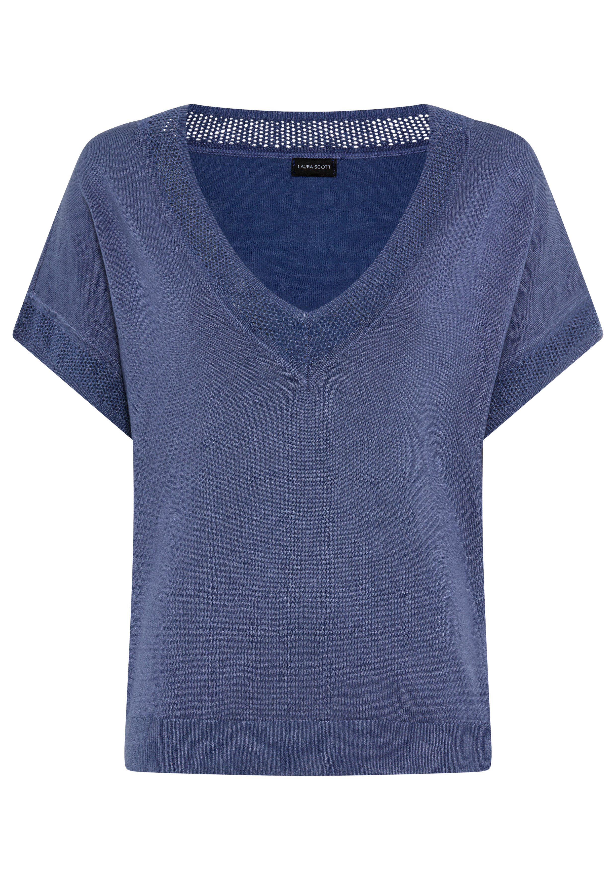 Kurzarmpullover im sommerlichen Tshirt Schnitt