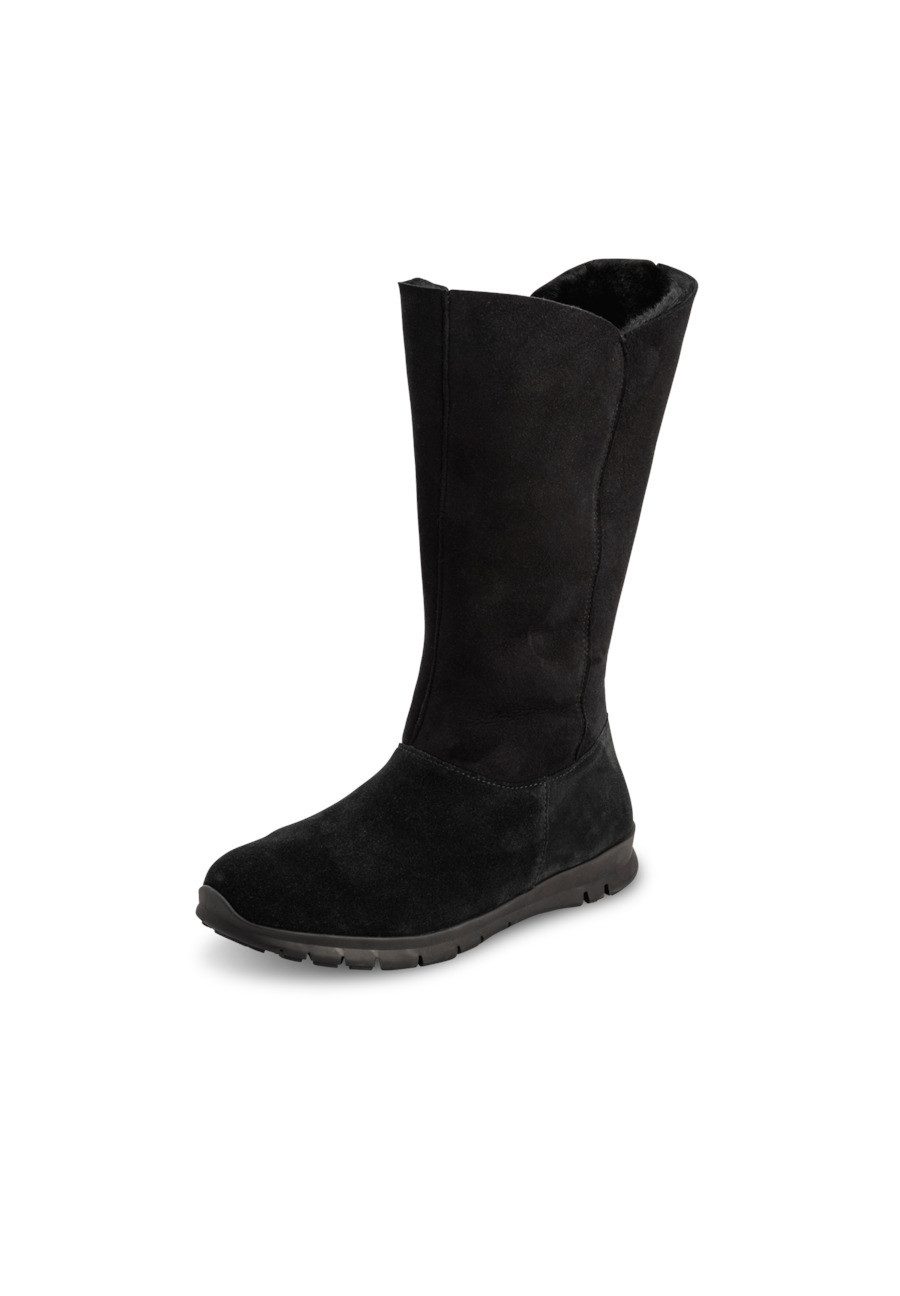 vitaform Damenschuhe Stiefel Veloursleder Stiefel