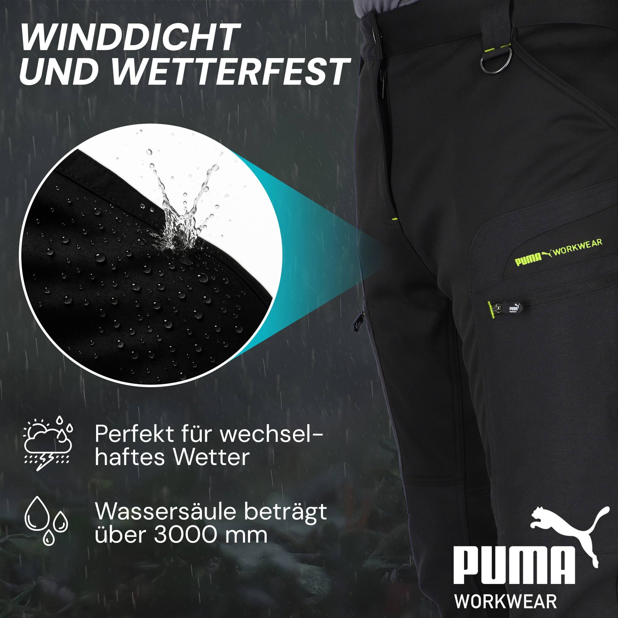 PUMA Workwear Arbeitshose ProOne Alpine gefütterte Hosen Herren - Outdoor H günstig online kaufen