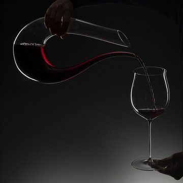 RIEDEL THE WINE GLASS COMPANY Weinglas Superleggero Burgunder Grand Cru, Kristallglas, maschinengeblasen