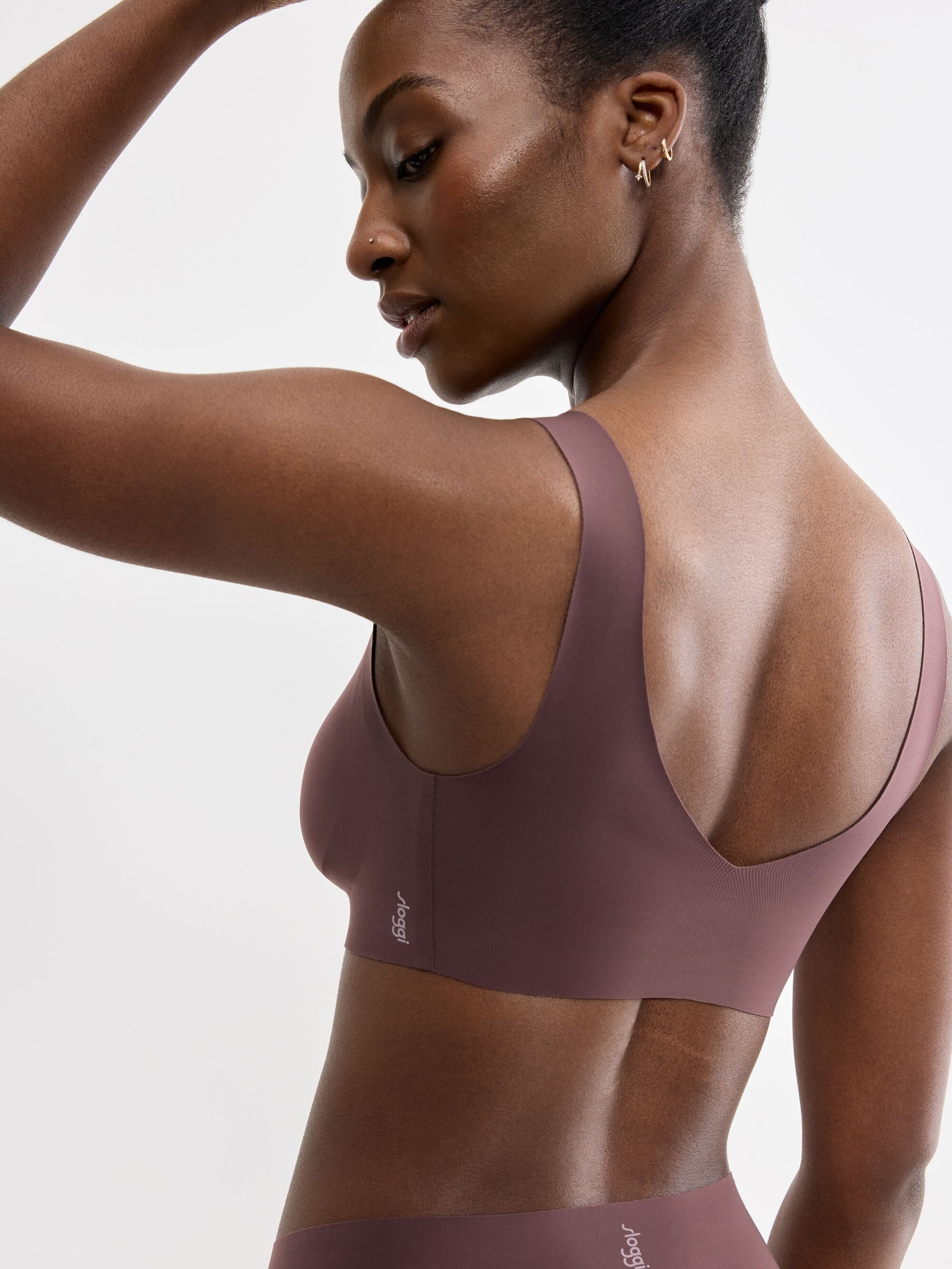 sloggi Bralette ZERO Feel 2.0 mit herausnehmbaren Pads, mittlerer Halt, Mikrofaser – Bild 3 von 5