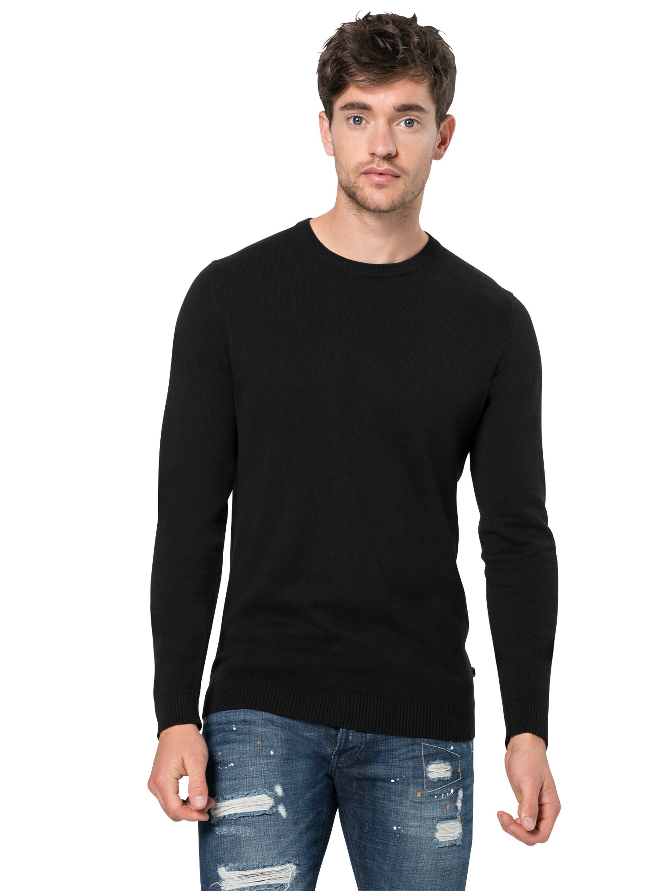 Jack & Jones Rundhalspullover (1-tlg) günstig online kaufen