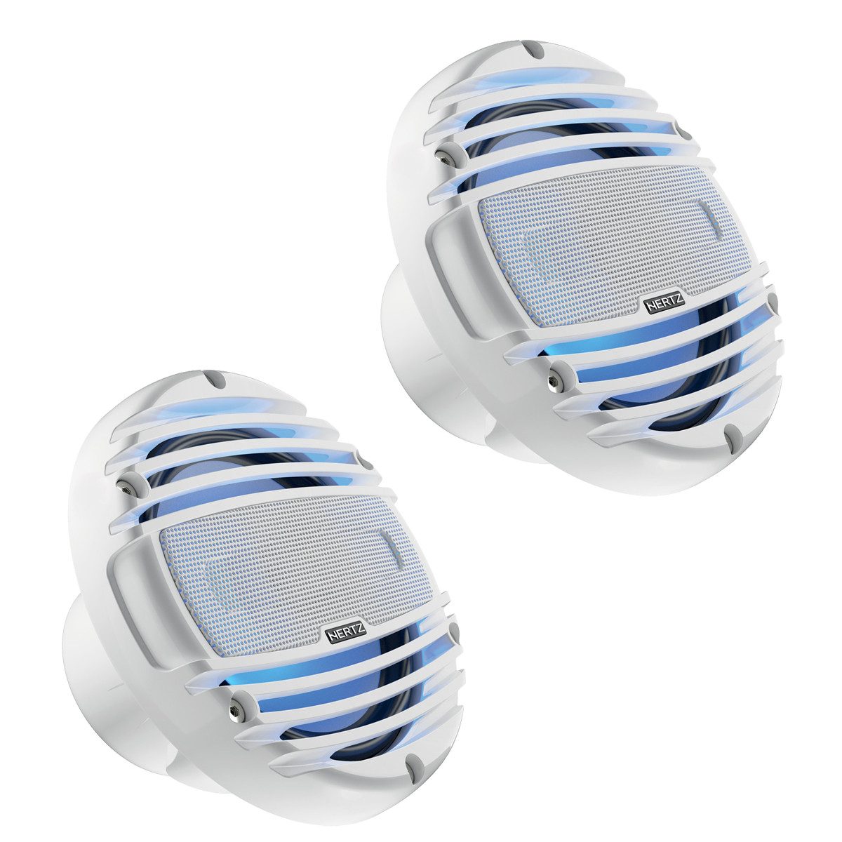 Hertz HMX 6.5 LD-TW Hochleistungs Koaxial Lautsprecher 16cm weiß Auto-Lautsprecher