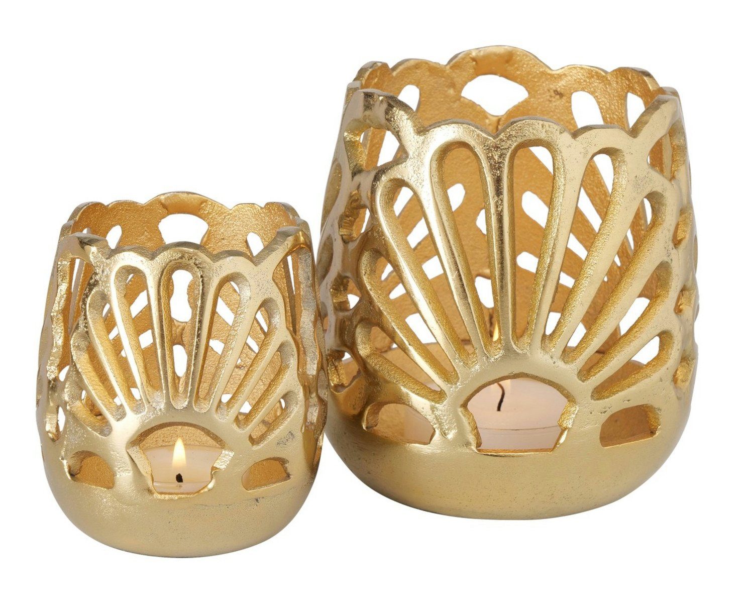 Sandra Rich Teelichthalter 'Noble' 10 Cm - Kerzenglas Mit Motiv, Grün, Für Gemütliche Atmosphäre