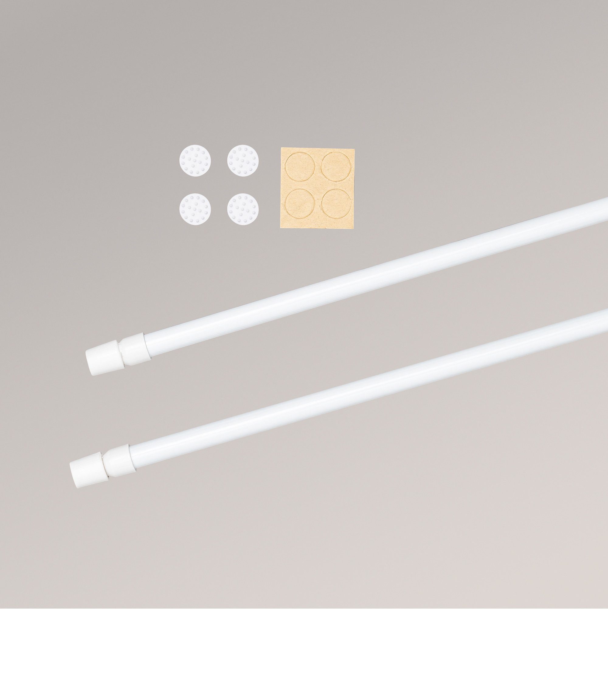LYSEL® Gardinenstange Klemmstange Smart, L 45-65 günstig online kaufen
