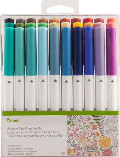 Cricut Malstift Stifte Point Pen Fine, 0,4 mm 5er-Set