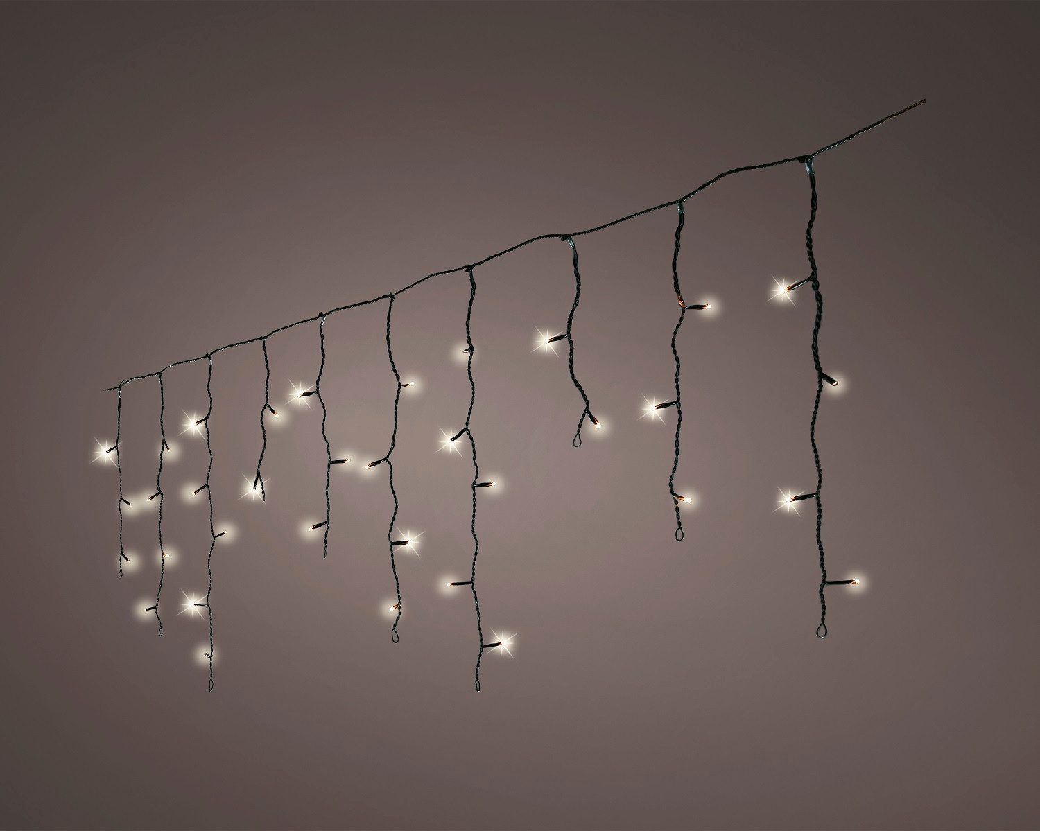 Lumineo LED-Lichterkette Lumineo Lichtervorhang ICICLE TWINKLE 259 LED 11 m günstig online kaufen
