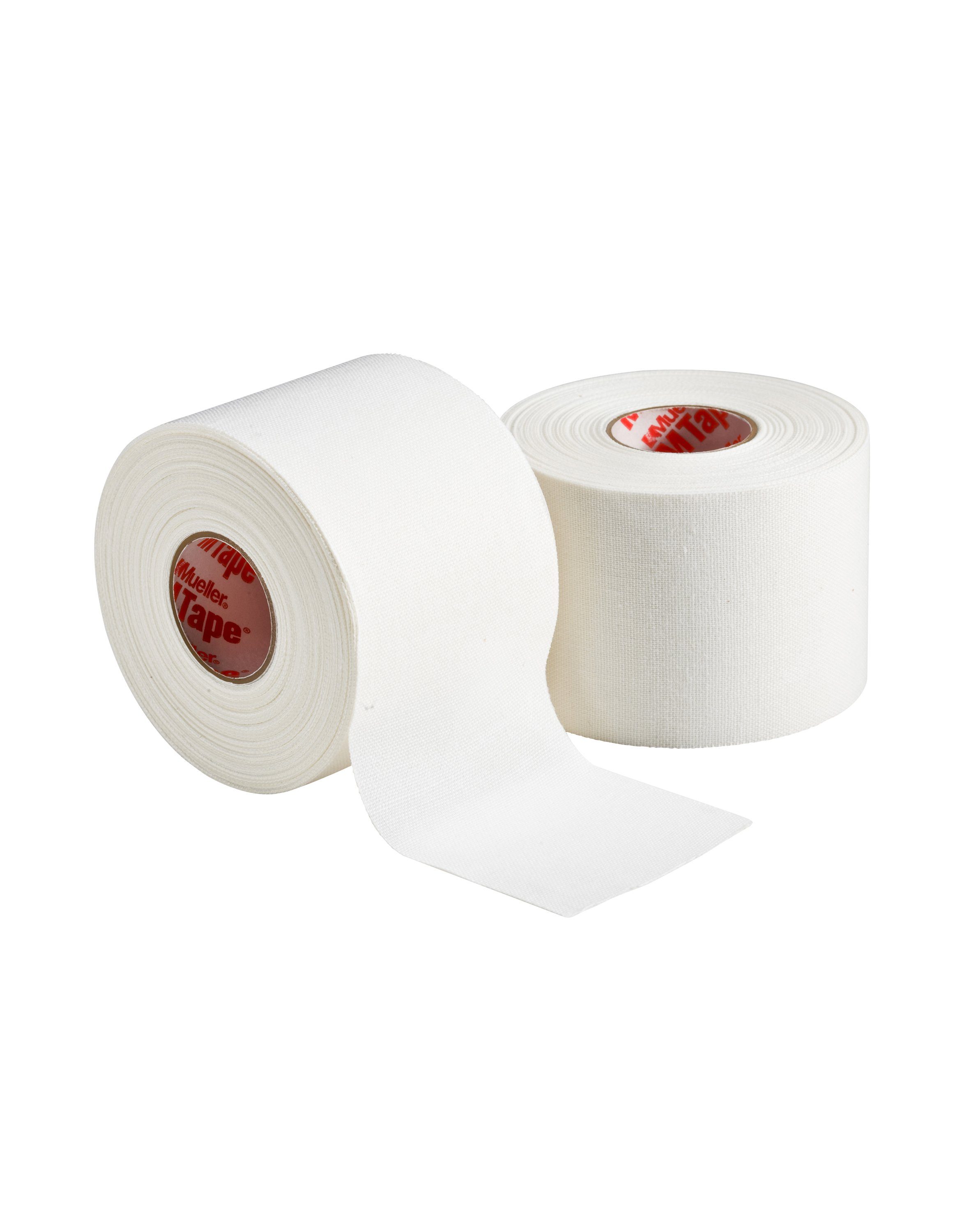 Mueller Sports Medicine Kinesiologie-Tape M TAPE weiß (1-St) Sporttape, 3 Größen