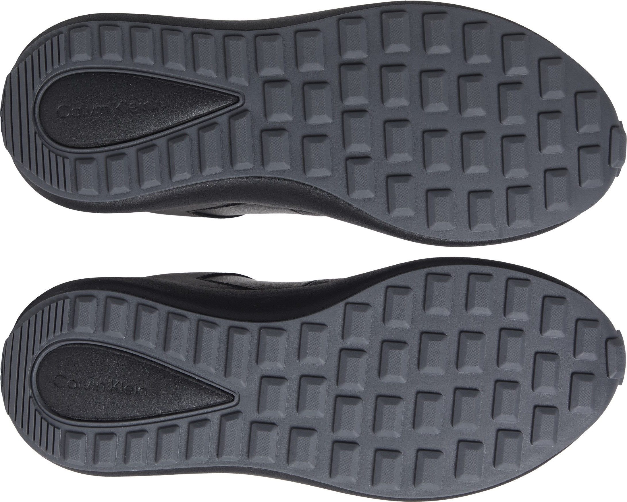 Calvin Klein CITY RUNNER LACEUP TAPE LTH Plateausneaker Schnürschuh, Freizeitschuh, Halbschuh mit Profilsohle