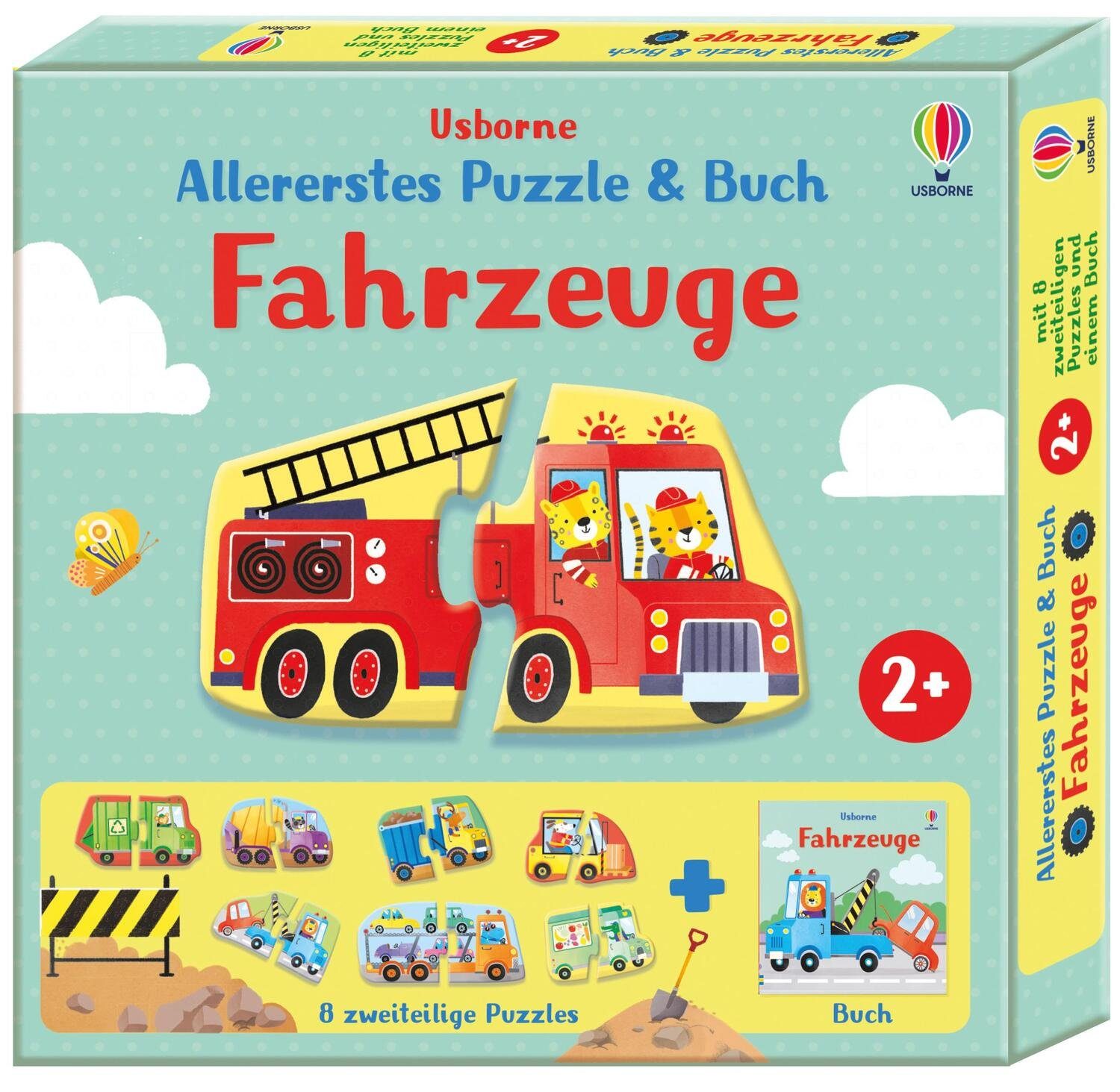 Usborne Puzzleteile Allererstes & Puzzle Buch: Puzzle Fahrzeuge, Verlag