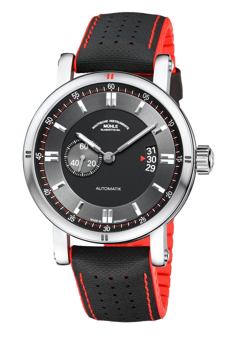 Nautische Instrumente Mühle Glashütte/Sa. Automatikuhr Herrenuhr Mühle Glashütte Teutonia Sport II Automatik, 10 BAR