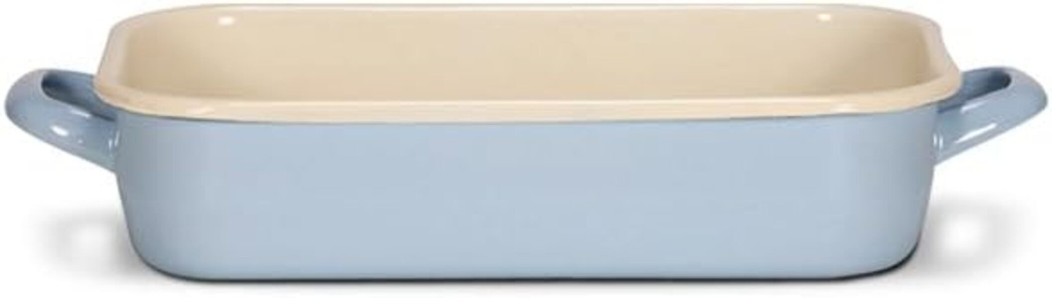 Karl Krüger Auflaufform Vierkantpfanne Sylt, Aluminium, Blau, 26 cm, (1-St)