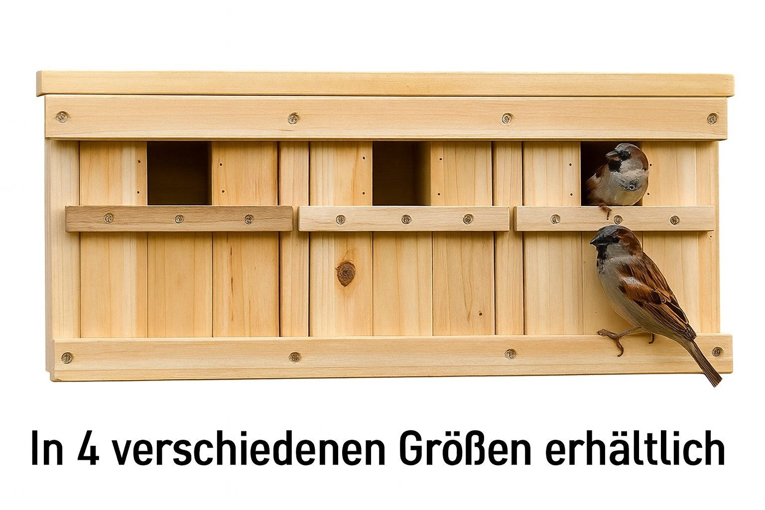 BruKa Nistkasten BUBI Spatzenvilla Spatzenhaus Spatz Spatzen Vogelhaus Voge günstig online kaufen