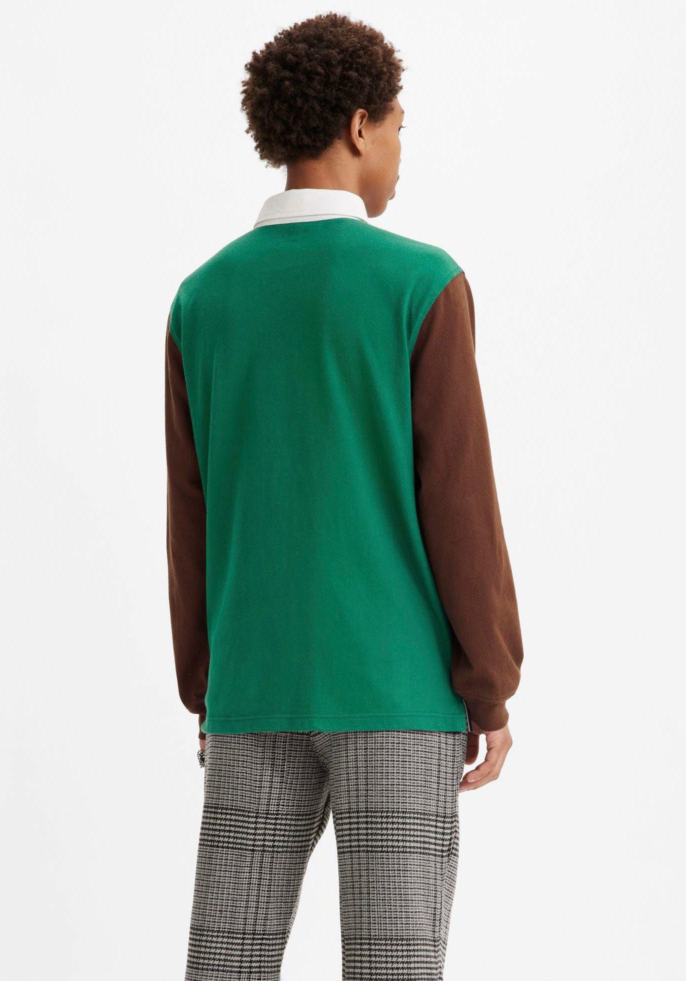 Langarm-Poloshirt Optik UNION Levi's® RUGBY Colorblocking in