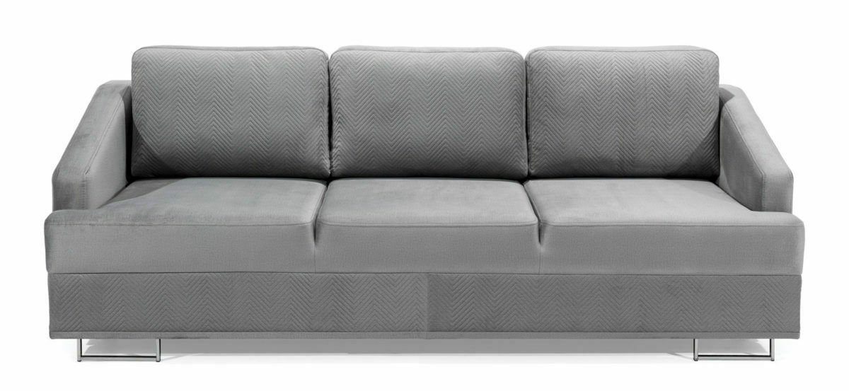 JVmoebel Sofa Moderner Dreisitzer mit Bettfunktion Luxus Wohnlandschaft Möbel, Made in Europe