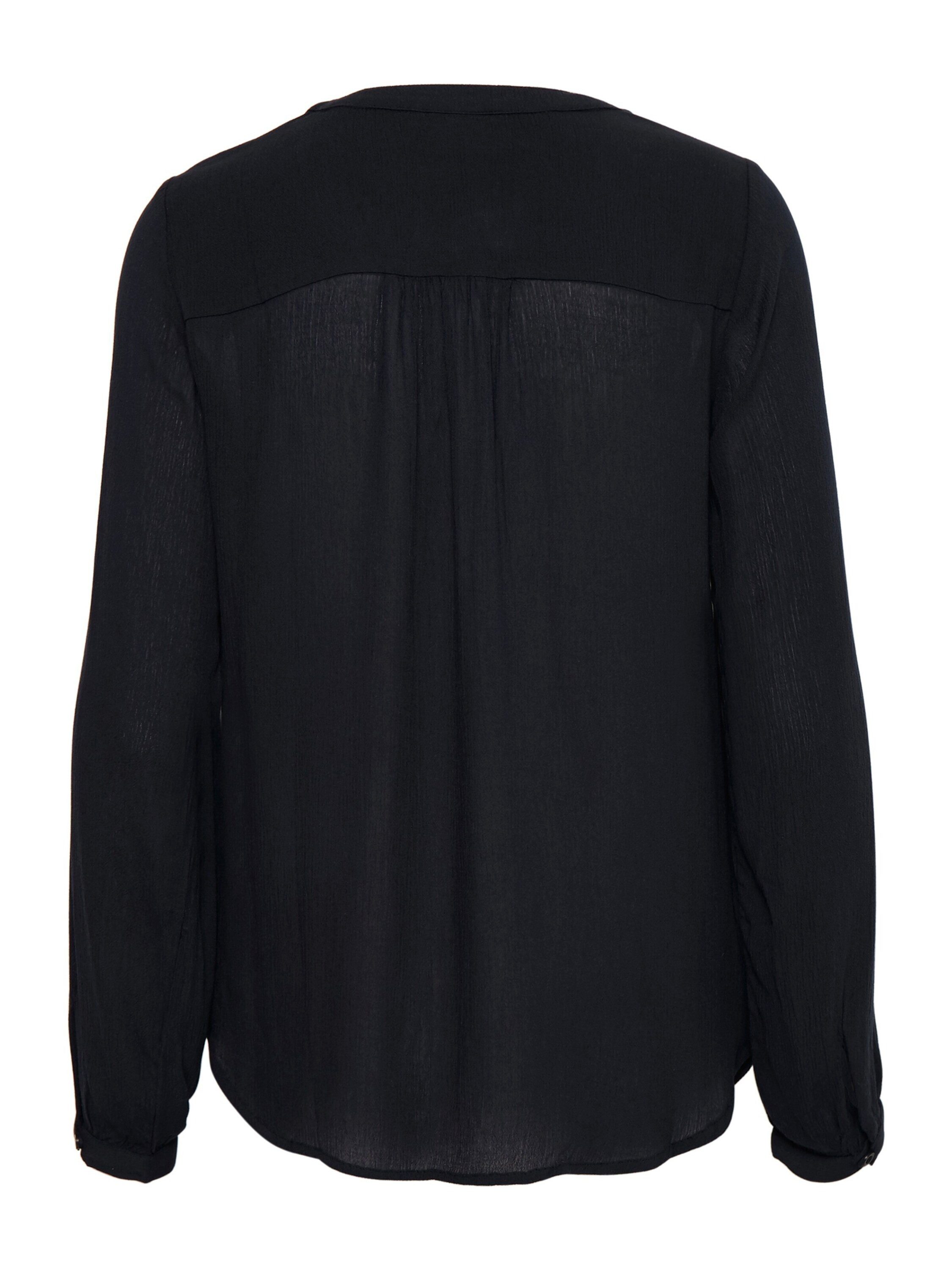 KAFFE Langarmbluse Amber (1-tlg) Drapiert/gerafft günstig online kaufen