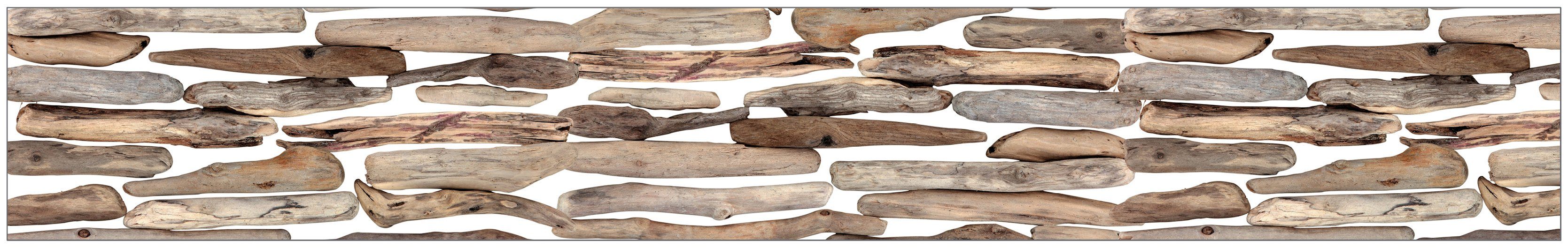 Fensterfolie Look Driftwood, MySpotti, halbtransparent, 200 cm, glatt, 30 x haftend statisch