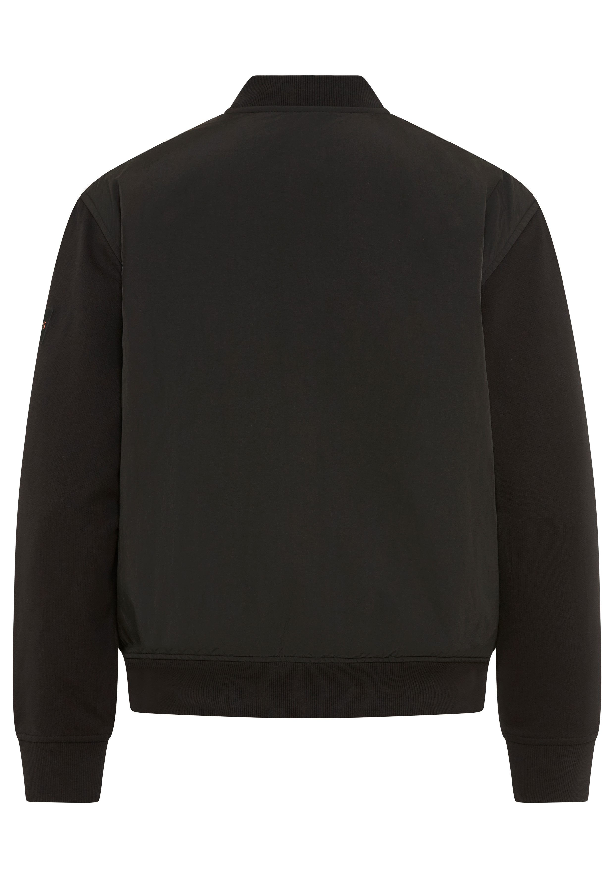 BOSS ORANGE Bomberjacke Ze_Smartcore Regular Fit, 2-Wege-Zipper, Ärmel aus Sweatqualität